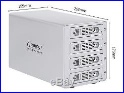 ORICO 4-Bays 3.5 Hard Drive Disk Docking Station HDD USB 3.0 to SATA / eSATA
