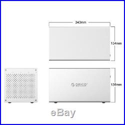 ORICO Aluminium 4 Bay 3.5 Inch USB 3.0 SATA III HDD Hard Drive Docking Station