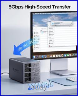 ORICO Aluminium Enclosure 4 Hard Drives USB 3.0 to SATA Docking Station 9848U3 ORICO Aluminium Enclosure 4 Hard Drives USB 3.0 to SATA Docking Station 9848U3