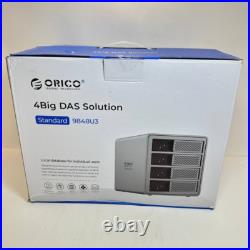 ORICO Aluminium Enclosure 4 Hard Drives USB 3.0 to SATA Docking Station 9848U3 ORICO Aluminium Enclosure 4 Hard Drives USB 3.0 to SATA Docking Station 9848U3