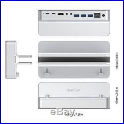 ORICO Aluminum USB Type-C Universal Docking Station Macbook Pro HDMI Ethernet 4K