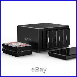 ORICO NS800U3-BK 8 Bay USB 3.0 Hard Drive Dock Station for 3.5'' HDD Tool Free