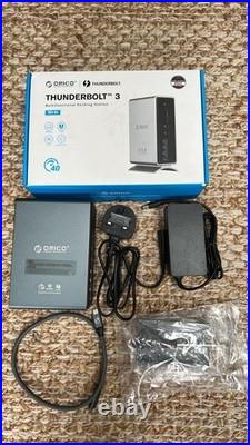ORICO Thunderbolt 3 Docking Station 15-in-1 40Gbps USB C Docking Station TB3-S4 ORICO Thunderbolt 3 Docking Station 15-in-1 40Gbps USB C Docking Station TB3-S4
