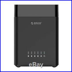 ORICO USB 3.0 5-Bay SATA 3.5 50TB Hard Drive HDD SSD Enclosure Docking Station