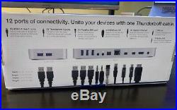 OWC Thunderbolt 2 Docking Station 5 x USB 3.1 FW800 HDMI GB Eth Audio