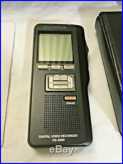 Olympus DS-5000 Digital Voice Recorder with Accessories