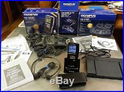 Olympus DS-5000iD Digital Voice Dictation Recorder & AS-2400 Transcription Kit