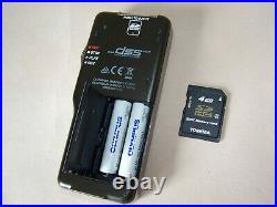 Olympus DS 5500 Mobile Dictation Kit Bundle, CR10, A517, RS31H, case, 4gb SD