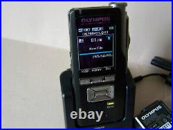 Olympus DS-7000 Voice Recorder WithCharging Cradle CR15, leather case