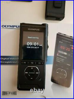 Olympus DS-9500 Voice Recorder Premium Kit, less than 2 weeks old, used twice