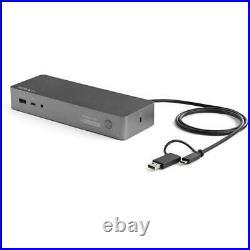 (Open Box) StarTech USB-C & USB-A Dock Hybrid Universal Laptop Docking Station