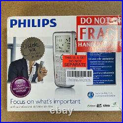 Philips 9600 Silver Pocket Memo Digital Recorder LFH9600