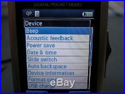 Philips DPM8200 Digital Pocket Memo / Dictaphone