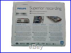 Philips Digital Pocket Memo DPM-8100 Professional Digital Voice Recorder- SILVER