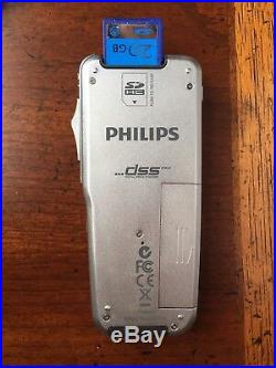 Philips Pocket Memo LFH9600 Handheld Digital Voice Recorder LFH9120 Dock BONUS