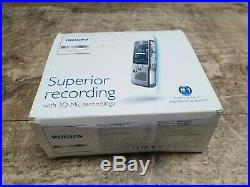 Philips Professional DPM8000 Digital Pocket Memo Voice Recorder with dock