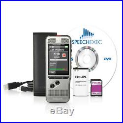 Philips Silver Digital Pocket Memo 6000 Voice Recorder DPM6000
