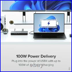 Plugable 11-in-1 USB C Docking Station Dual Monitor USB4 100W Laptop BoxN Plugable 11-in-1 USB C Docking Station Dual Monitor USB4 100W Laptop BoxN