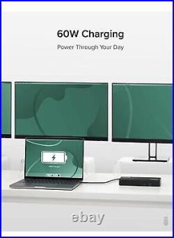 Plugable 12-in-1 USB C Docking Station Triple Monitor, Triple 4K Displays Plugable 12-in-1 USB C Docking Station Triple Monitor, Triple 4K Displays