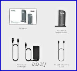 Plugable 14-in-1 USB C Docking Station with 4x HDMI with 100W Charging Plugable 14-in-1 USB C Docking Station with 4x HDMI with 100W Charging