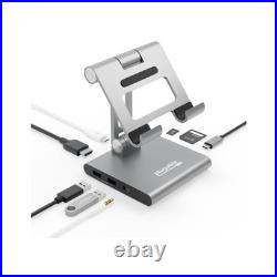 Plugable 8-in-1 USB C Docking Station with Stand 100W (UDS-7IN1) Plugable 8-in-1 USB C Docking Station with Stand 100W (UDS-7IN1)