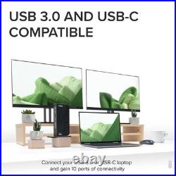 Plugable Technologies USB 3.0 and USB-C Dual 4K Display Docking Station with