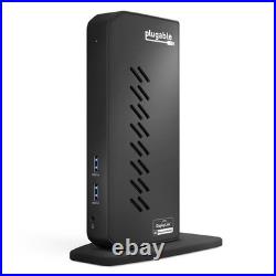 Plugable Technologies USB 3.0 and USB-C Dual 4K Display Docking Station with