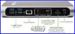 Plugable Thunderbolt 3 Docking Station(us version)for Thunderbolt& USB-C MacBook