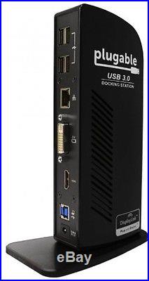 Plugable UD-3900 USB 3.0 Universal Docking Station With Dual Video Outputs For