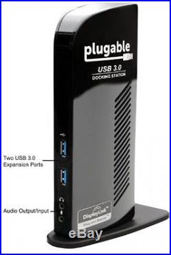 Plugable UD-3900 USB 3.0 Universal Docking Station With Dual Video Outputs For