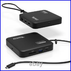 Plugable USBC-6950PDZ Usb-C Dual Hdmi 100W Usb-C Pd Docking Station