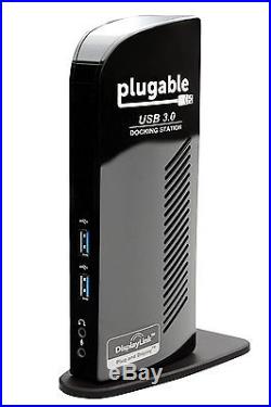 Plugable USB 2.0 Universal Laptop Docking Station For Windows DisplayLink up 4