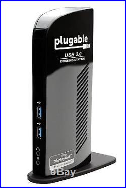 Plugable USB 3.0 Universal Laptop Docking Station for Windows