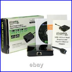 Plugable USB 3.0 Universal Mini Laptop Docking Station for Windows USB3-3900DHE Plugable USB 3.0 Universal Mini Laptop Docking Station for Windows USB3-3900DHE