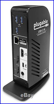 Plugable USB-C 4K Triple Display Docking Station withcharging for USB-C UD-ULTC4K