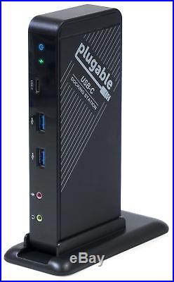 Plugable USB-C Docking Station for Specific Windows, and Thunderbolt 3 Systems