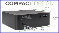 Plugable USB-C Mini Docking Station 85W Charging Thunderbolt 3 & USB-C MacBook