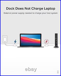 Plugable USB-C or USB 3.0 Dual HDMI output Universal Dock for Windows 11 or Mac
