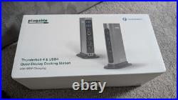 Pluggable Thunderbolt 4 & USB4 Quad Display Docking Station with 98W charging Pluggable Thunderbolt 4 & USB4 Quad Display Docking Station with 98W charging
