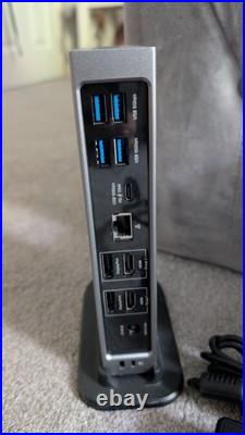 Pluggable Thunderbolt 4 & USB4 Quad Display Docking Station with 98W charging Pluggable Thunderbolt 4 & USB4 Quad Display Docking Station with 98W charging