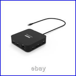 Port Connect USB Type C Docking Station Black (901907)