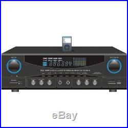 Pyle PT4601AIU 500 Watt Stereo Receiver AM-FM Tuner/USB/SD/Ipod Docking Station