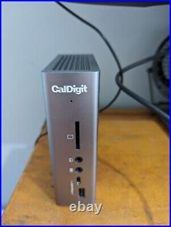 Refurbished CalDigit TS3 + Thunderbolt 3 Dock for PC and Mac Grey 1 rtb