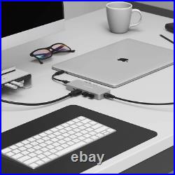 SABRENT USB C docking station adapter 3.2, USB hub HB-UHPN