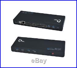 SIIG USB-C (Type C) 4K Dual Video Docking Station Dual 4K@60HZ Single 5