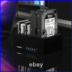 Sabrent 4-Bay USB 3.0 SATA 2.5/3.5 SSD/HDD Docking Station (DS-U3B4)