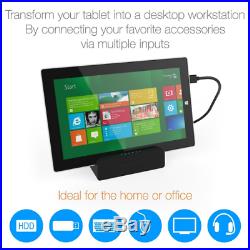 Sabrent USB 3.0 Universal Docking Station Stand Tablets Laptops Windows DS-RICA
