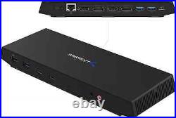 Sabrent USB Type-C Dual 4K Universal-Docking Station, USB-C, Ethernet, DP, HDMI