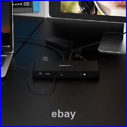 Sabrent USB Type-C Dual 4K Universal Docking Station with USB C DS-WSPD