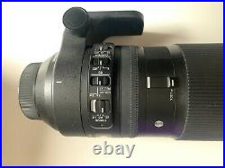 Sigma 150-600mm C f/5-6.3 DG OS HSM Lens for Nikon incl USB Docking Station Ex